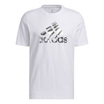 Ropa adidas adidas Power Logo Foil Camiseta de manga corta Hombres - blanco, gris