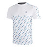 Performance Tennis Ball Camiseta De Manga Corta Hombres-Blanco