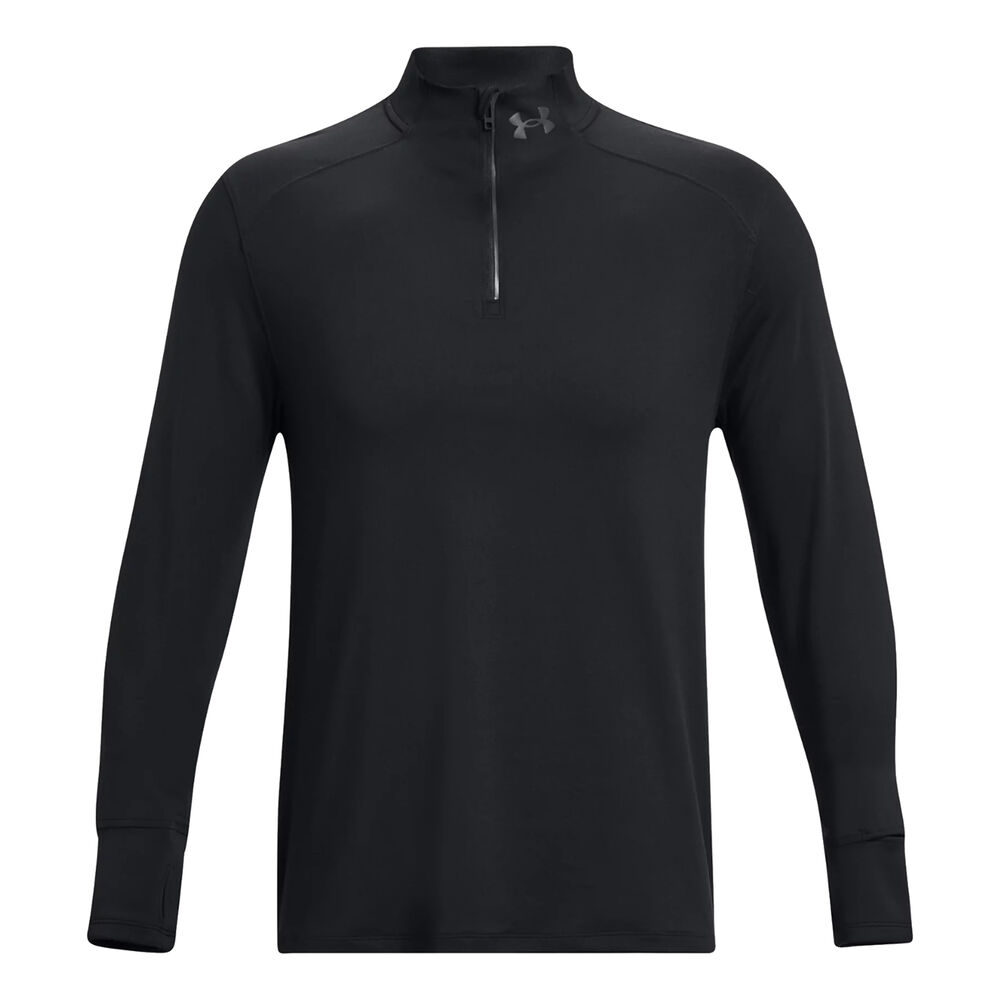 Under Armour Qualifier Run 1/4 Zip Camiseta De Running Hombres - Negro