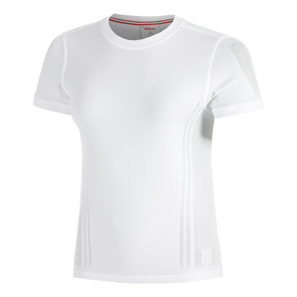 Wilson Pro Seamless Camiseta De Manga Corta Mujeres-Blanco
