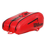 Wilson Wilson Tour Raquetero De 15-Rojo