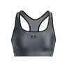Heatgear Mid Padless Sujetador Deportivo Mujeres-Gris