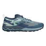 Zapatillas para correr Mizuno Mizuno Wave Ibuki 5 Zapatilla Trail Hombres-Color Petr&oacute;leo,Azul Oscuro