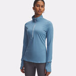 Ropa Under Armour Under Armour Launch Pro Half-Zip Camiseta De Manga Larga Mujeres-Azul