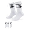 Sportswear Everyday Essential Calcetines De Tenis Pack De 3-Blanco,Negro
