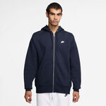 Ropa Nike Nike Club Bb Full-Zip Sudadera Con Cremallera Hombres-Azul Oscuro