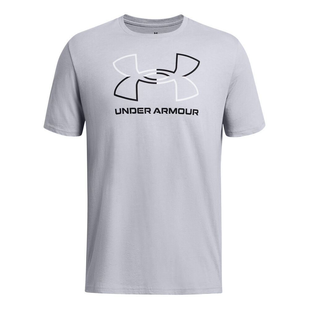 Under Armour Foundation Update Camiseta De Manga Corta Hombres - Gris, Negro
