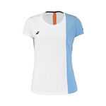 Ropa Babolat Babolat Play Camiseta De Tirantes Chicas-Blanco,Azul Claro