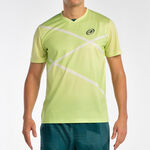 Ropa Bullpadel Bullpadel Ladra Camiseta De Manga Corta Hombres-Amarillo Limón