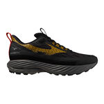 Zapatillas para correr Mizuno Mizuno Wave Rider TT 3 Zapatilla Trail Mujeres-Negro,Amarillo Oro