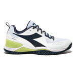 Zapatillas de tenis Diadora Diadora Blushield Torneo 2 Zapatilla Todas Las Superficies Hombres-Blanco,Lima