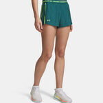 Ropa Under Armour Under Armour Tech Play Up Shorts Mujeres-verde, verde