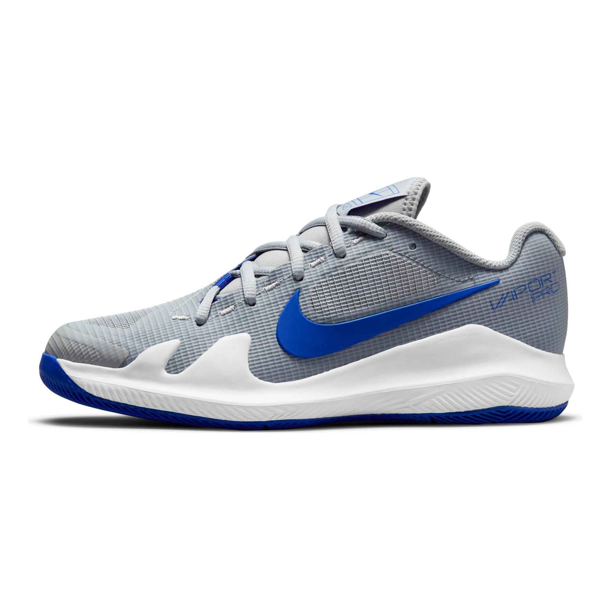 Nike Vapor Pro Zapatilla Las Superficies Niños - Gris, Azul compra online | Tennis-Point