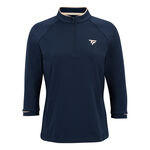 Ropa De Tenis Tecnifibre W. THERMOZIP 3/4 SLEEVE MARINE XS