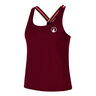 Endlessly Serve & Volley 2.0 Camiseta De Tirantes Mujeres-Rojo Vino,Multicolor