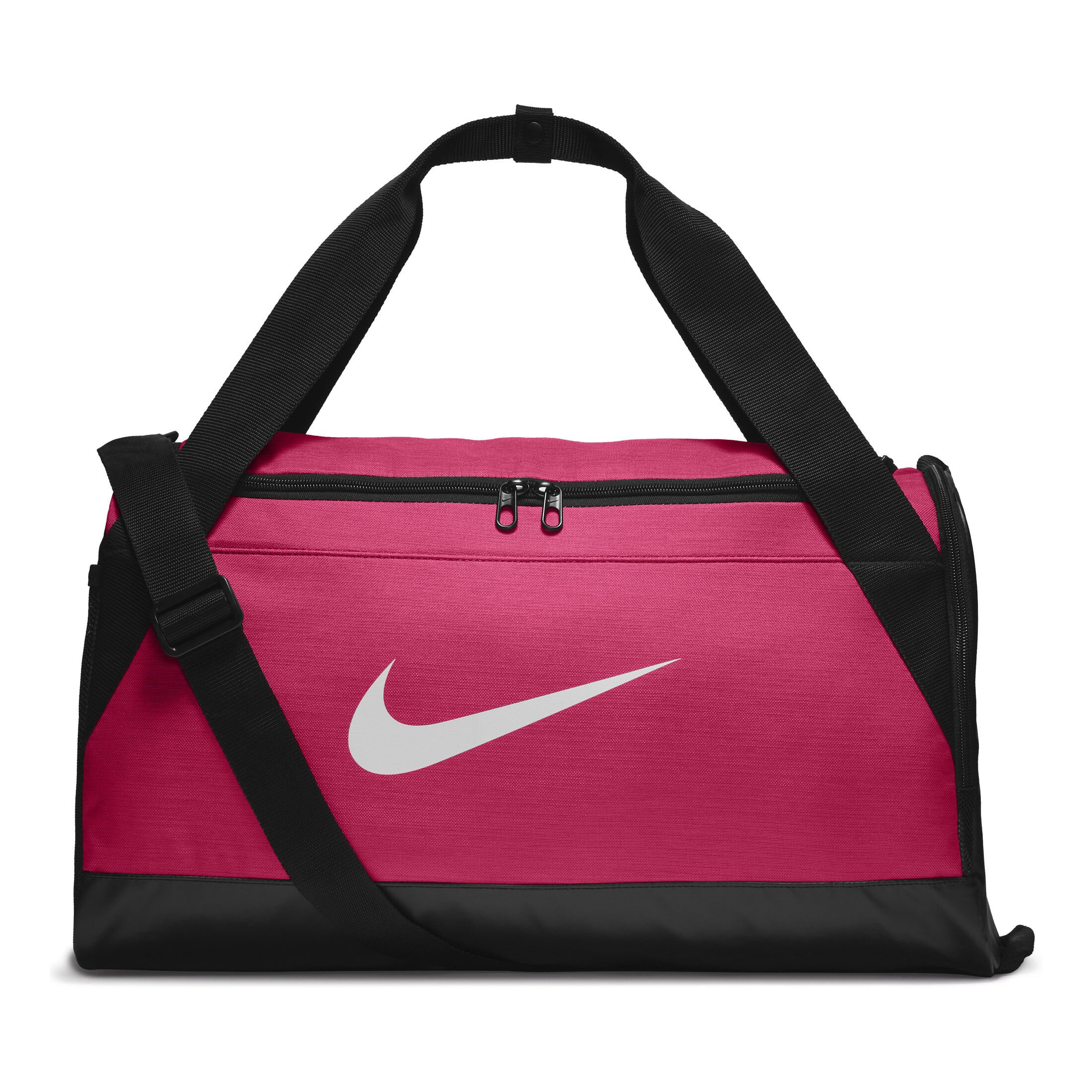 Buy Nike Brasilia Duffel Bolsa Deporte Pequeno Rosa Negro online Tennis Point ES