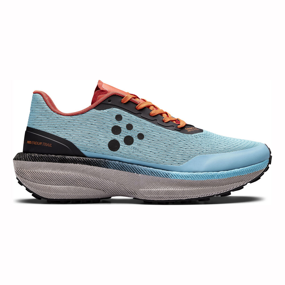 Craft Endurance Trail Zapatilla Trail Hombres - Azul, Rojo