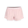 Tech Play Up 2in1 Shorts Con Bolsillo Para Pelota Mujeres-Rosa