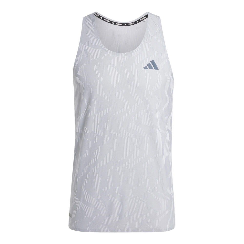 adidas Ultimate Engineered Camiseta De Running Hombres-Plateado