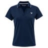 W. TEAM TECH POLOWHITE Polo Mujeres-azul oscuro