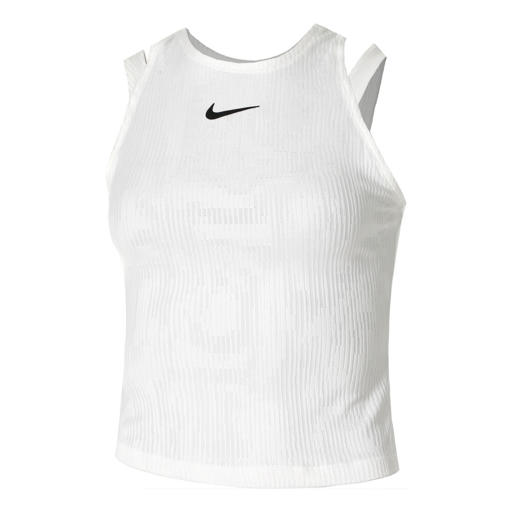 Nike Dri-Fit Slam Camiseta De Tirantes Mujeres-Blanco,Dorado