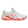 Court FF 3 Zapatilla tierra batida Mujeres - blanco, coral