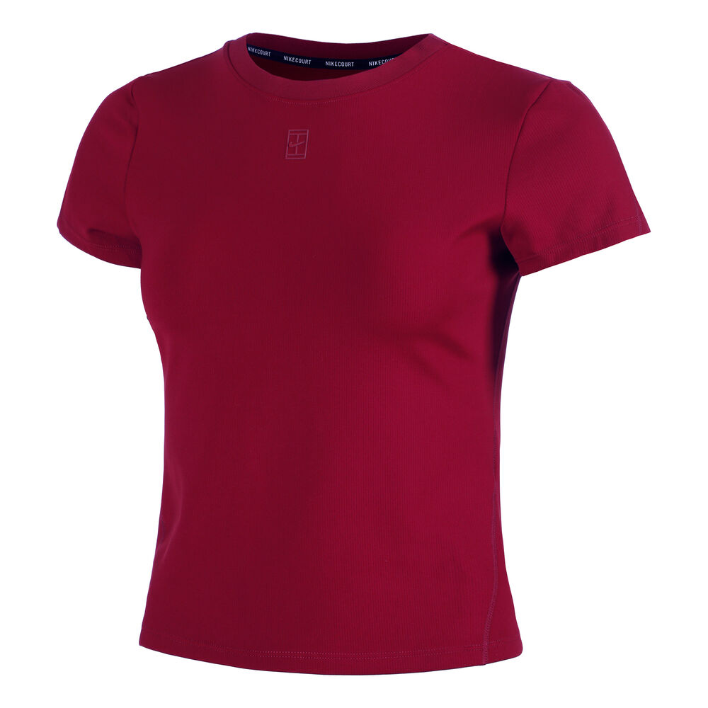 Nike Court Dri-FIT Advantage Camiseta de manga corta Mujeres - rojo, rojo