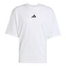 Oversize Camiseta De Manga Corta Hombres-Blanco