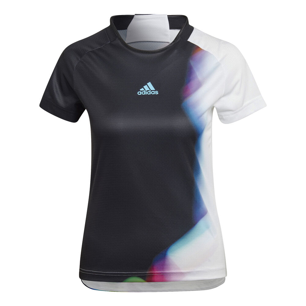 adidas World Cup Camiseta De Manga Corta Mujeres-Negro,Blanco