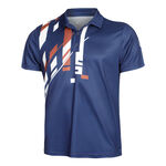 Ropa Quiet Please Quiet Please Tournament Polo Hombres - azul oscuro, multicolor