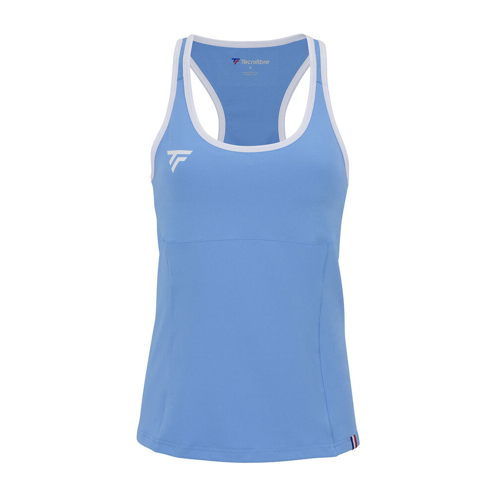 Tecnifibre Team Camiseta De Tirantes Mujeres - Azul Claro