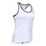 Knockout Camiseta De Tirantes Mujeres-Blanco,Negro