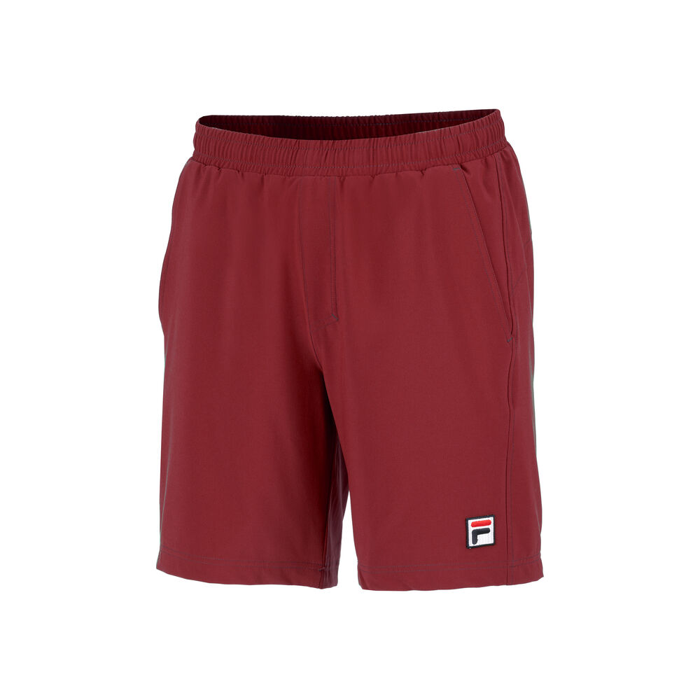 Fila Santana Shorts Hombres - Rojo Oscuro