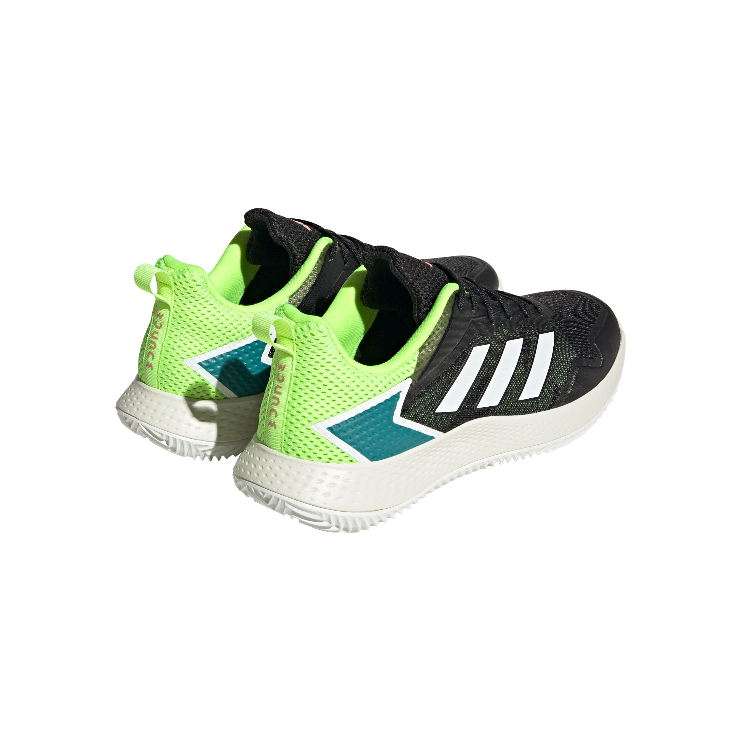 Buy adidas Defiant Speed Zapatilla Tierra Batida Hombres Negro Verde Neon online Tennis Point ES