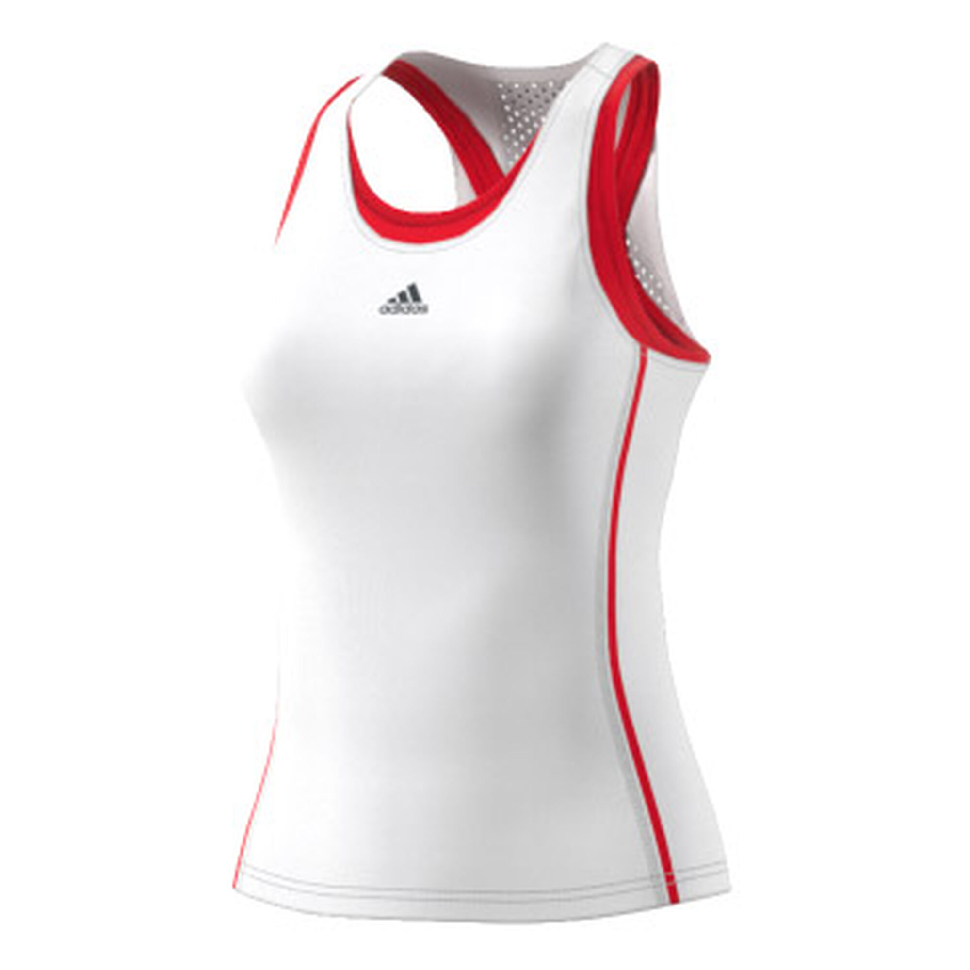 Despertar Tiranía Impuro adidas Barricade Camiseta De Tirantes Mujeres - Blanco, Rojo compra online  | Tennis-Point