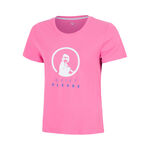 Ropa Quiet Please Quiet Please Crushaseline Logo Camiseta de tirantes Chicas - rosa, blanco