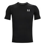 Ropa Under Armour Under Armour Heatgear Armour Comp Camiseta De Manga Corta Hombres-Negro,Blanco