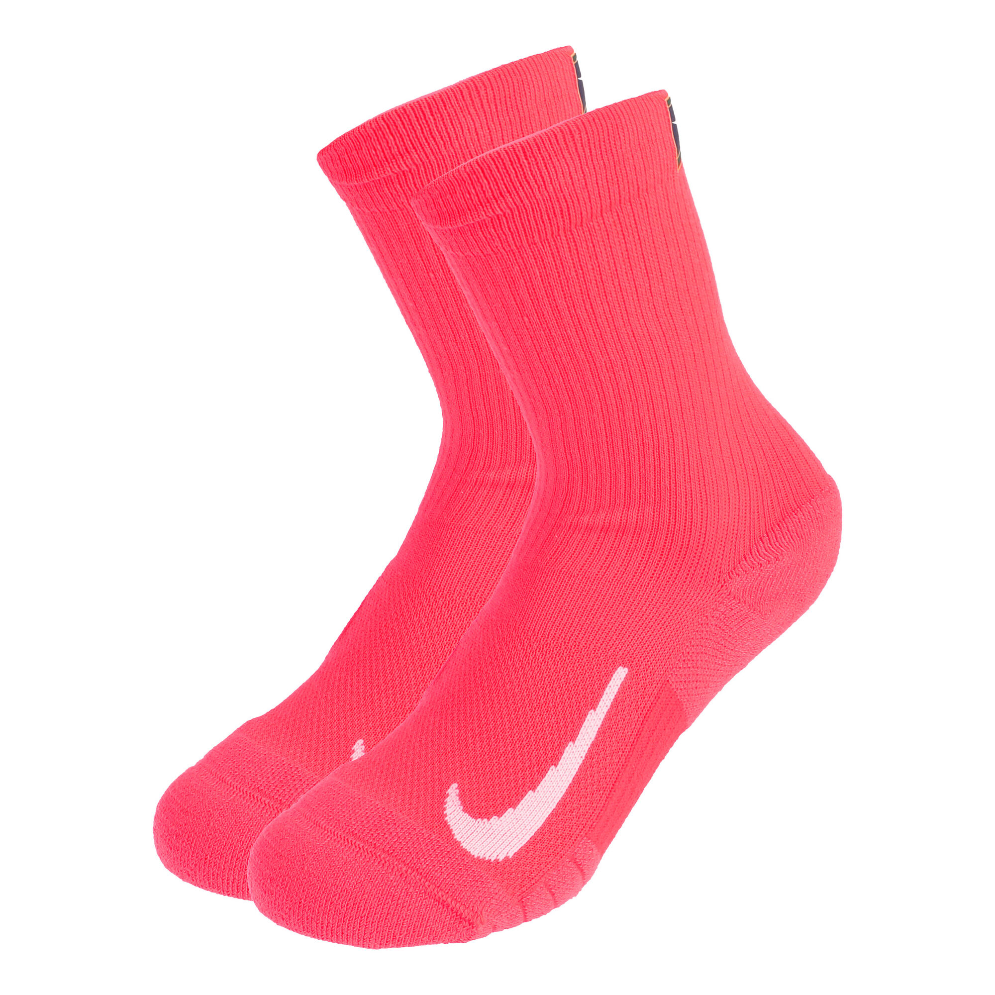 Nike Court Multiplier Cushioned Calcetines De Tenis Pack De 2 Rojo