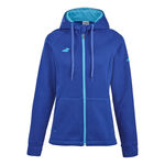 Ropa Babolat Babolat Exercise Sudadera Con Cremallera Mujeres-Azul