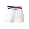 Tiida Tech 2in1 Shorts Mujeres-Blanco,Rosa