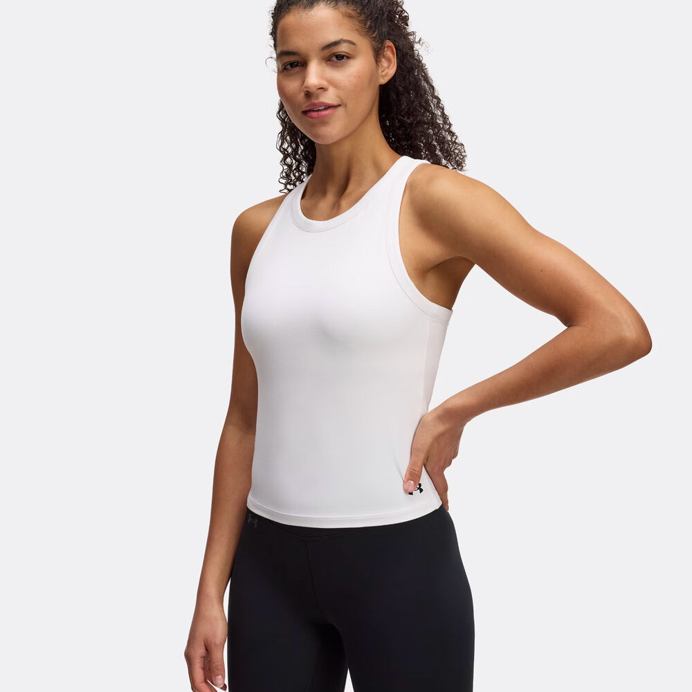 Under Armour Motion High Neck Camiseta De Tirantes Mujeres - Blanco