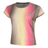 Spectrum Camiseta De Manga Corta Mujeres-Marrón,Amarillo