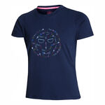 Ropa BIDI BADU BIDI BADU Heshima Lifestyle Tee Camiseta de manga corta Mujeres - azul oscuro, multicolor