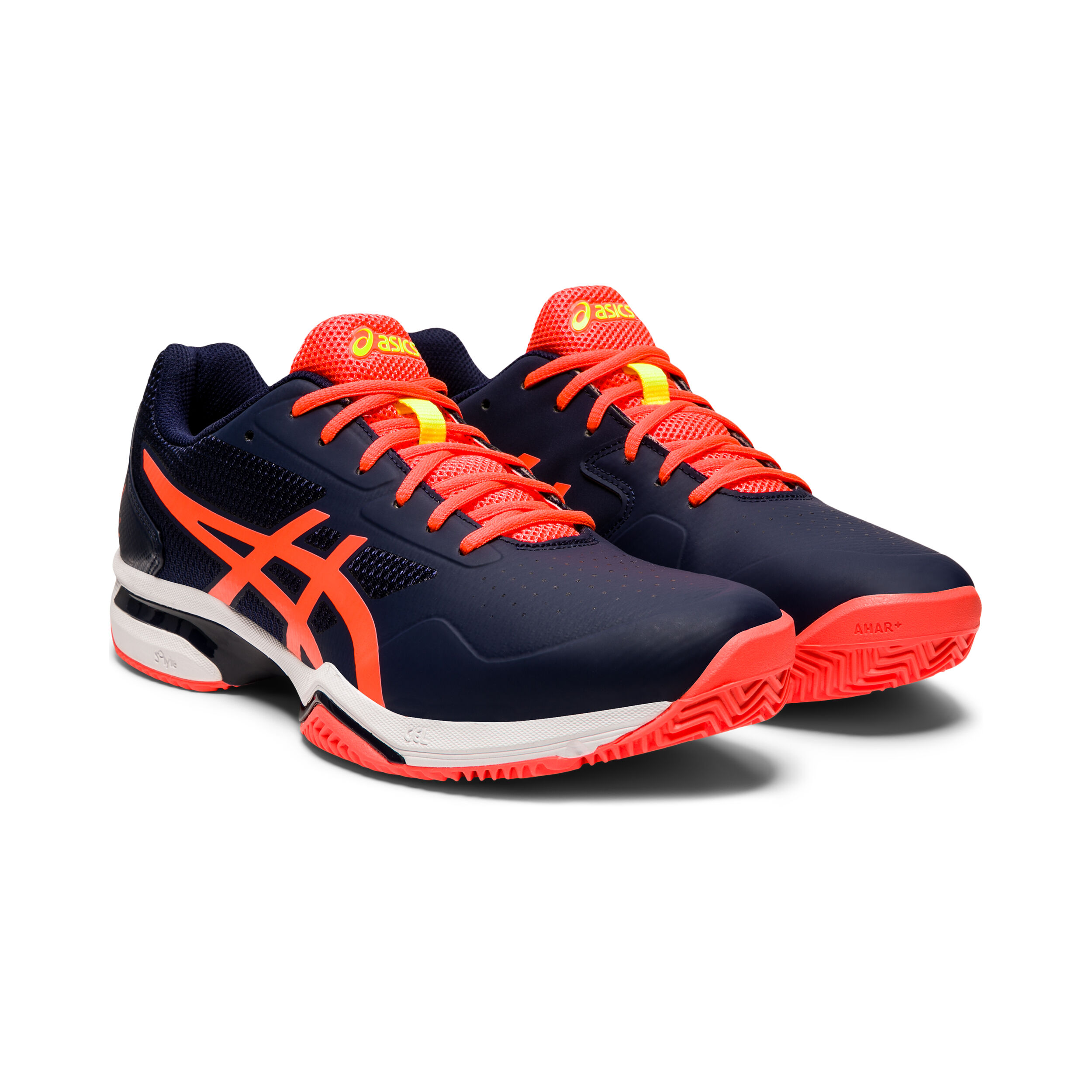 Gel Lima Padel 2 Zapatilla De P del Hombres Azul Oscuro Naranja
