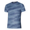 DryAeroFlow Graphic Camiseta De Running Hombres-Azul,Azul Claro