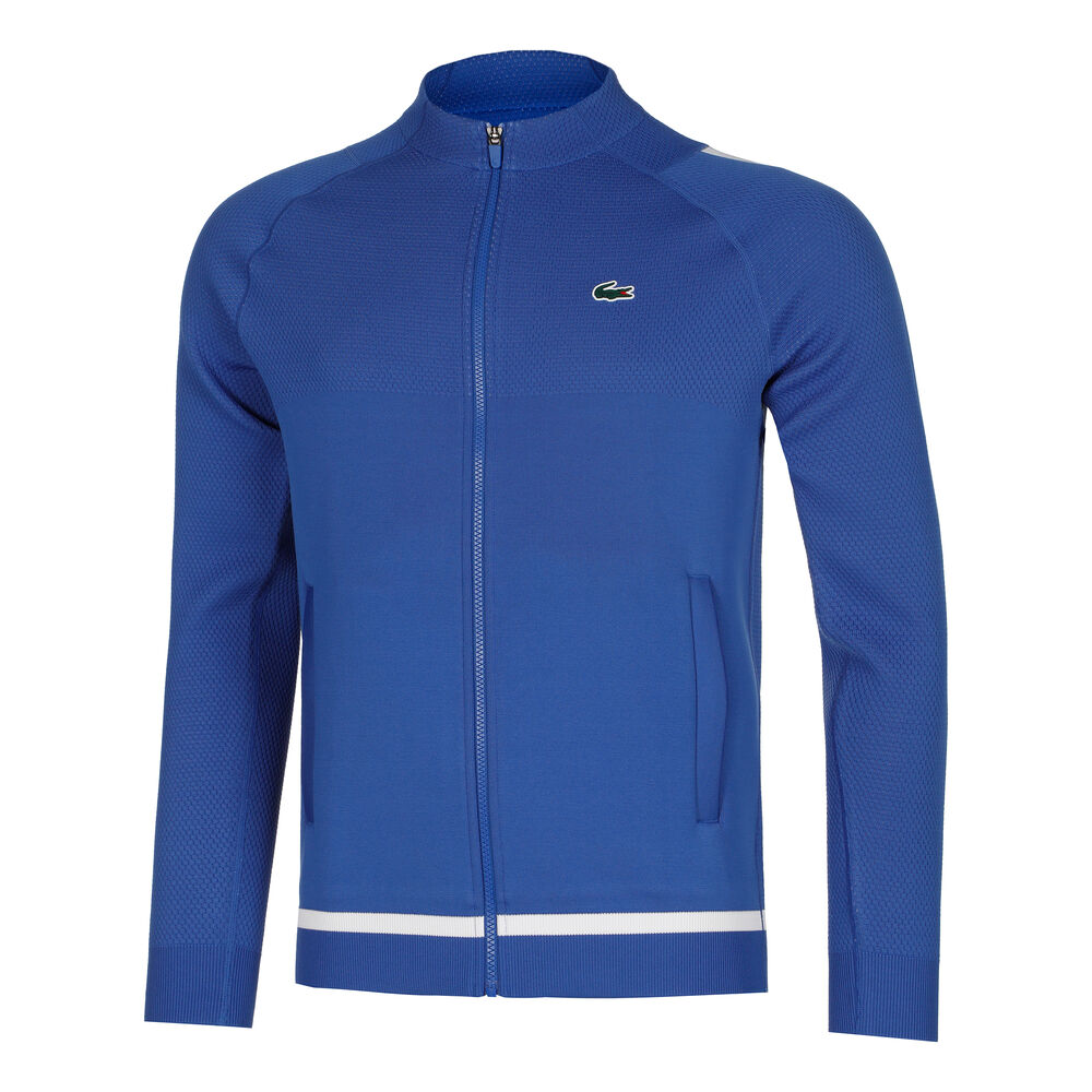 Lacoste Chaqueta De Entrenamiento Hombres - Azul, Blanco