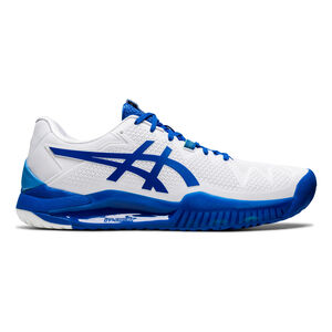 ASICS Gel-Resolution 8 Zapatilla Todas Las Superficies Hombres - Blanco, Azul