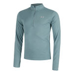 Ropa Under Armour Under Armour Launch Quarter-Zip Camiseta de manga larga - azul-gris