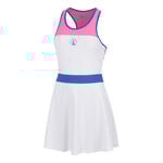 Ropa Quiet Please Quiet Please Racerback Vestido Mujeres - blanco, azul