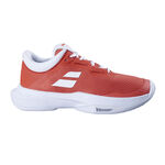 Zapatillas de tenis Babolat Babolat Sfx 4 Zapatilla Tierra Batida Mujeres-Rojo,Blanco